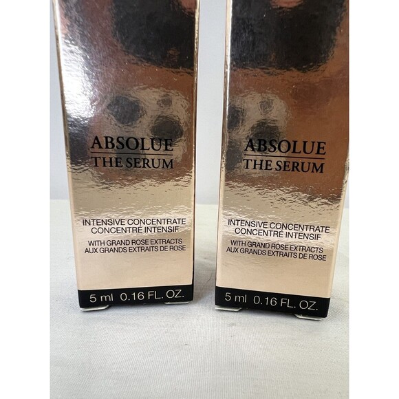 2x Lancome Absolue The Serum Intensive Concentrate 0.16oz/5ml‎ New In Box - Picture 2 of 4